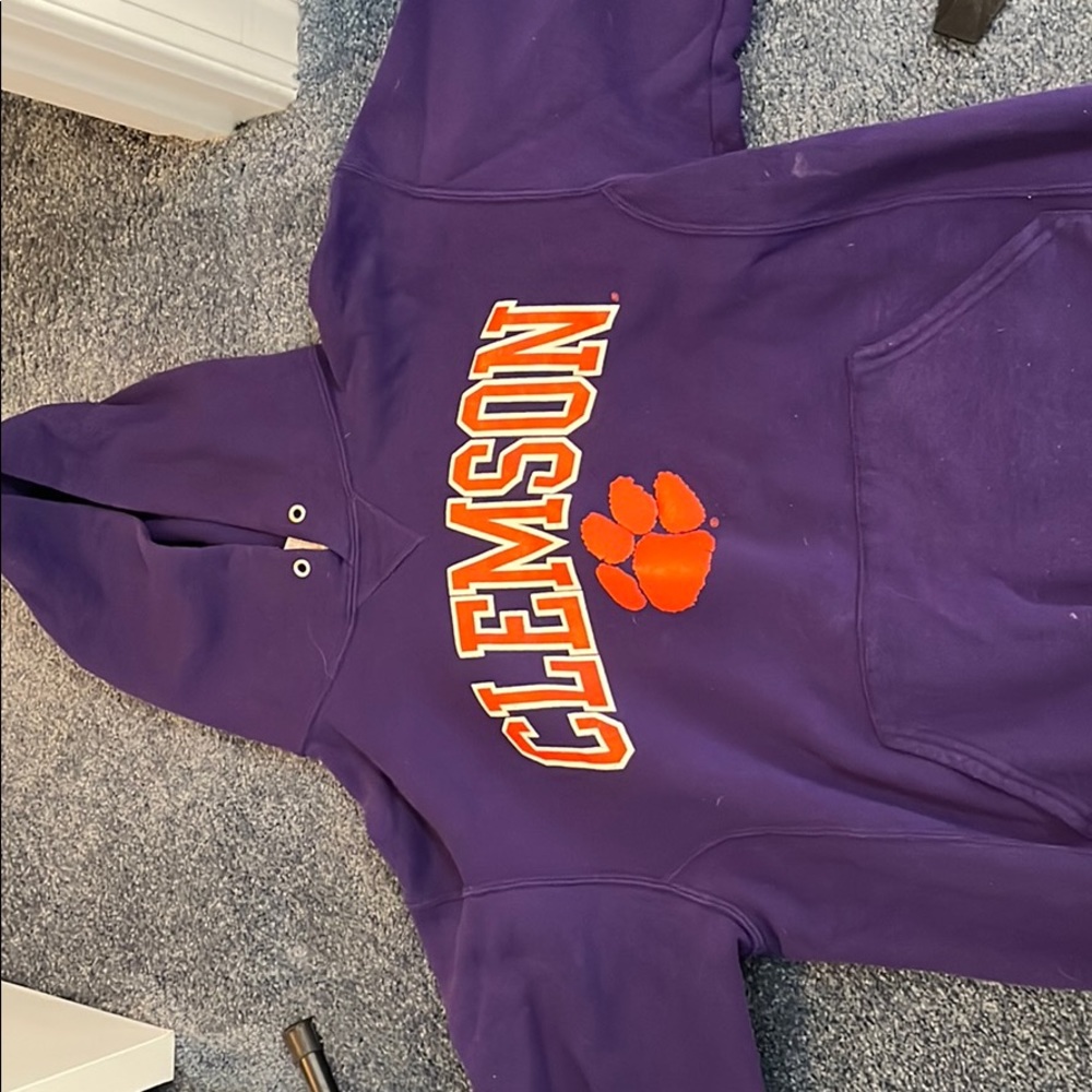 Purple Clemson Sweatshirt